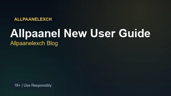Allpaanel new user guide showing login, register and support steps