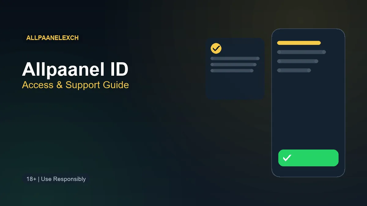 Allpaanel ID access guide on mobile device