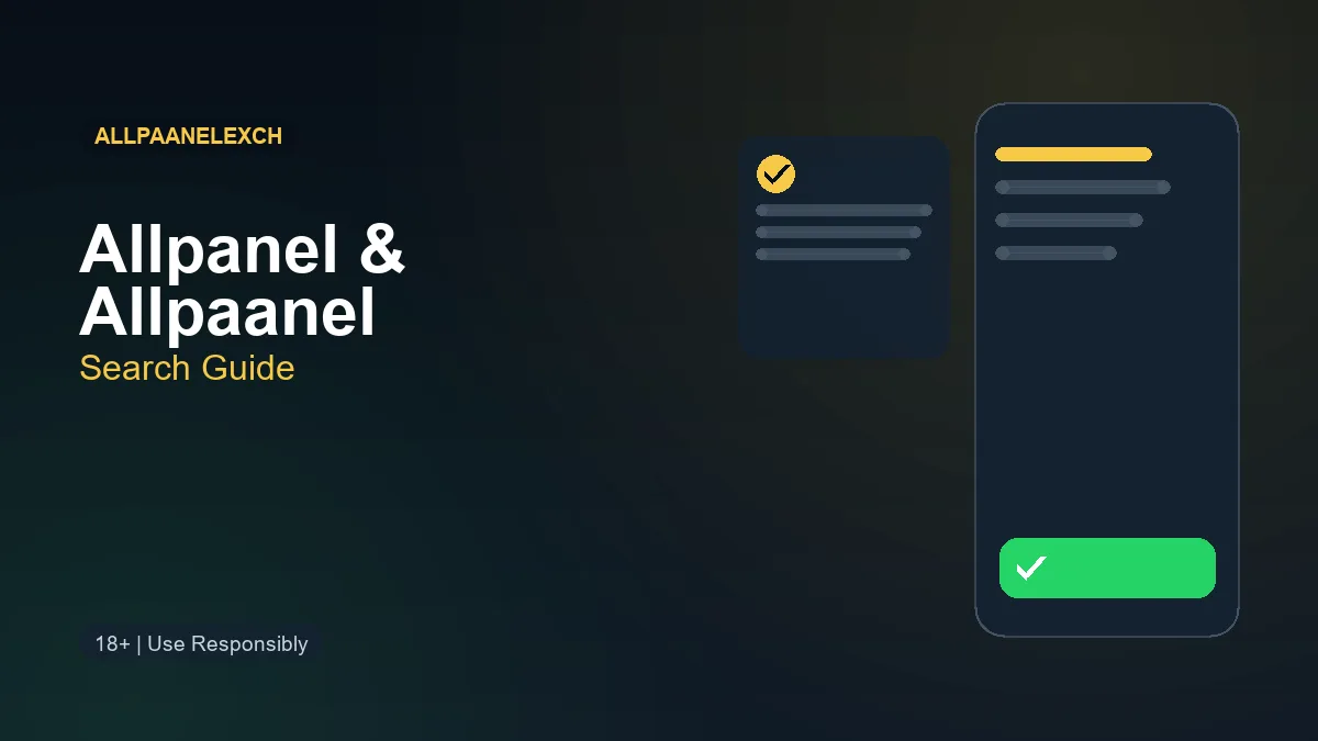 Allpanel search guide for safe navigation and support