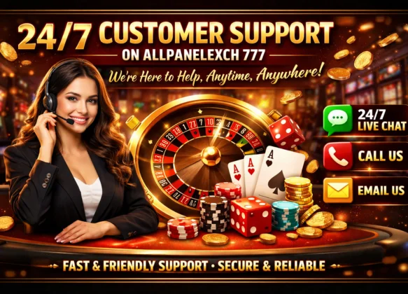 Customer Support on Allpanelexch 777